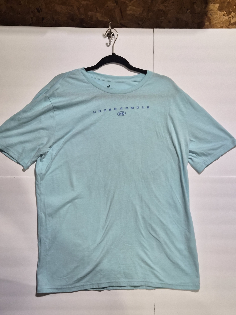 Under Armour Men's Seafoam Short Sleeve Logo Tee